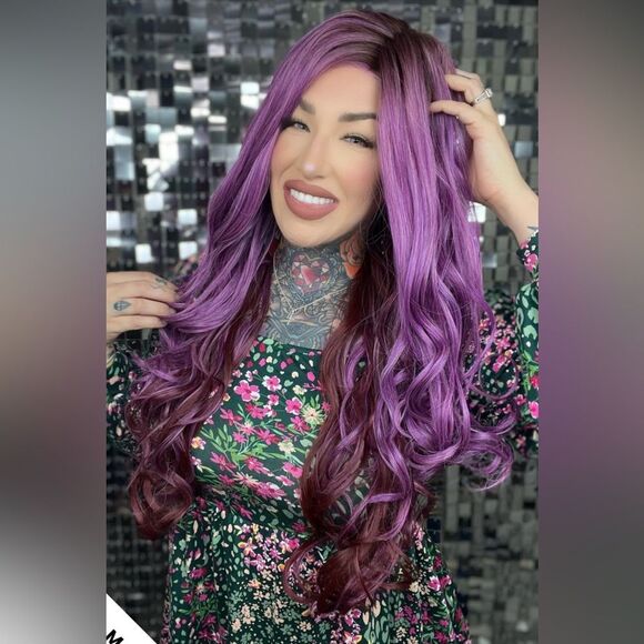Rebel Gypsy luxury monofilament wig “Velvet underground” 28” lengthNew